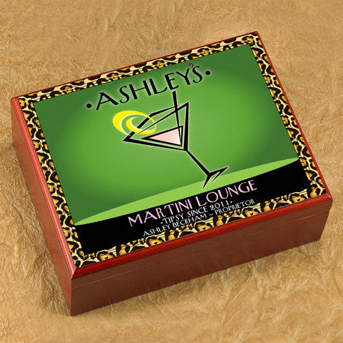 Personalized Humidor - Cosmo Chic