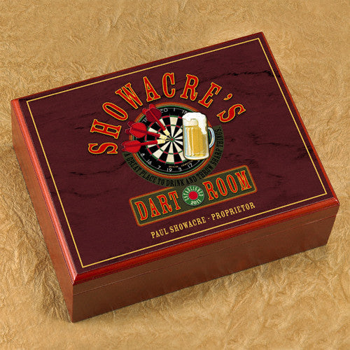 Personalized Humidor - Darts