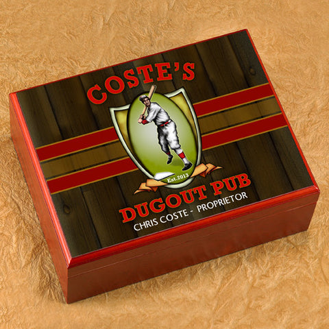 Personalized Humidor - Dug Out