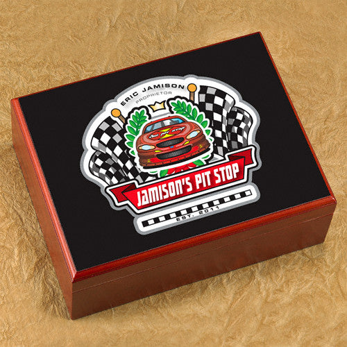Personalized Humidor - Racing