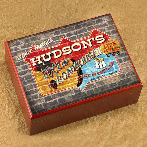Personalized Humidor - Road House