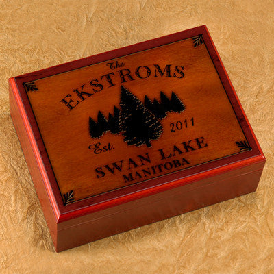 Cabin Series Humidor - Spruce