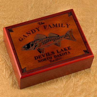Cabin Series Humidor - Wall Eye