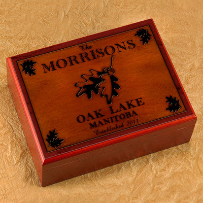 Cabin Series Humidor - White Oak