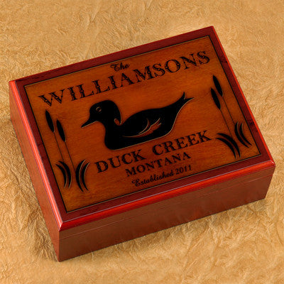 Cabin Series Humidor - Wood Duck
